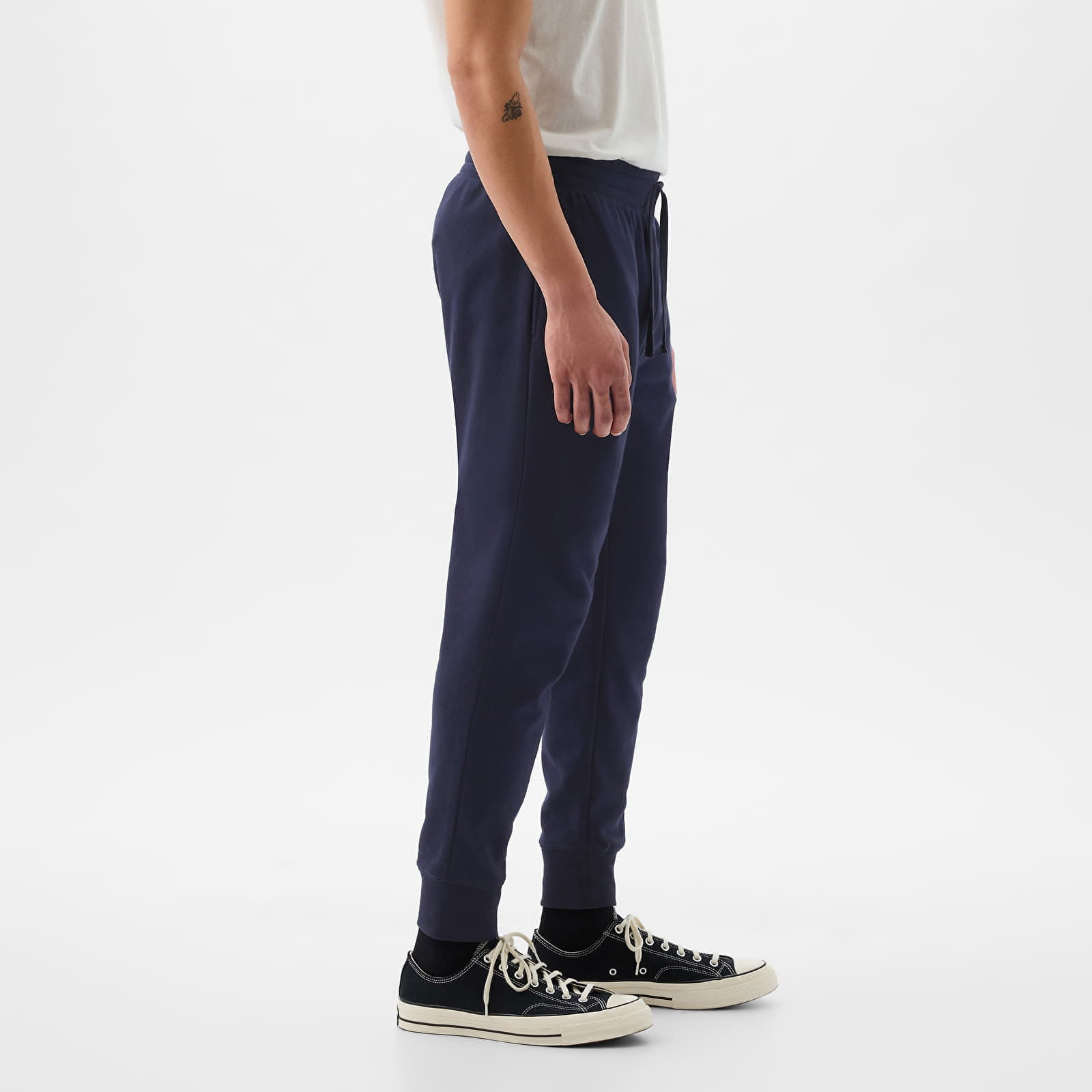 French Terry Logo Joggers Tapestry Navy