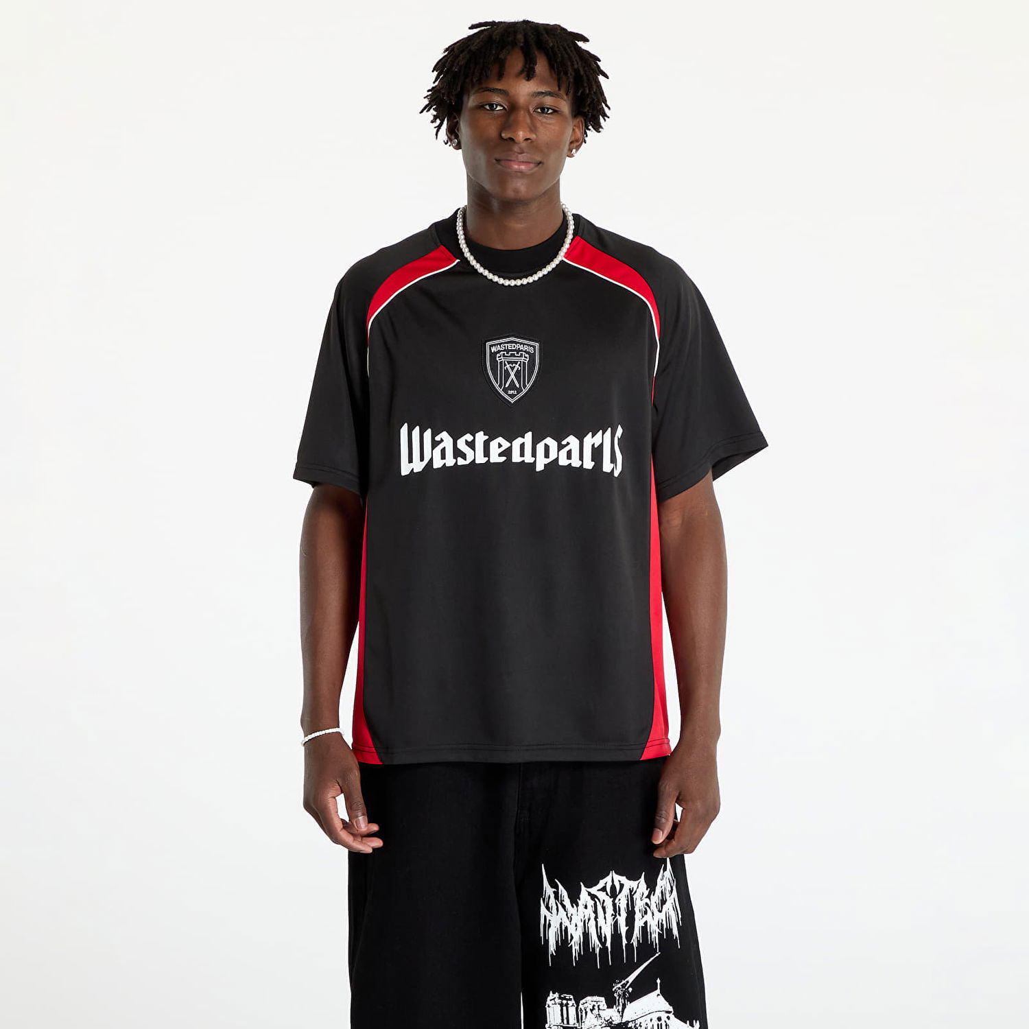 Dres Wasted Paris Rain Football Jersey Black Čierna | WP_000154, 0