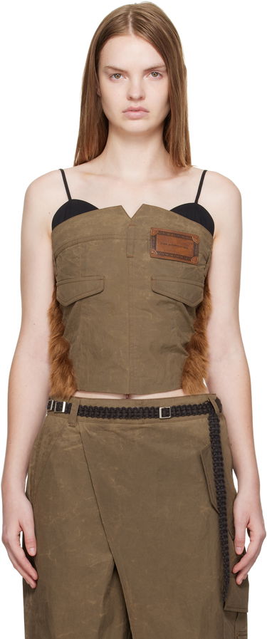 Tielko Andersson Bell Andersson Bell Trouser Custom Bustier Top Hnedá | atb1354w, 0