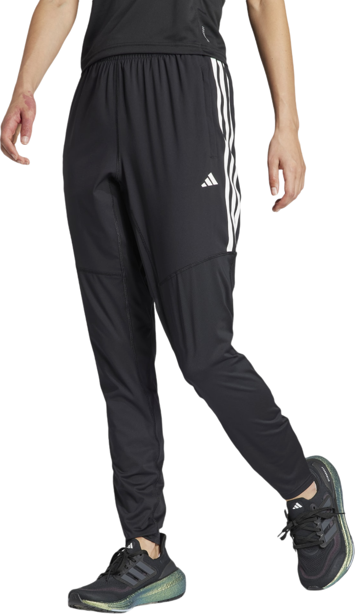 Nohavice adidas Originals Own the Run 3-Stripes Čierna | is0379, 0