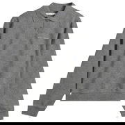 Sadory Long Sleeve Polo Top