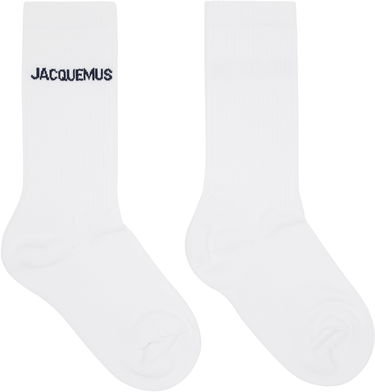 Ponožky Jacquemus Les Classiques 'The Jacquemus' Socks Biela | 21HACU00003AY00001, 0
