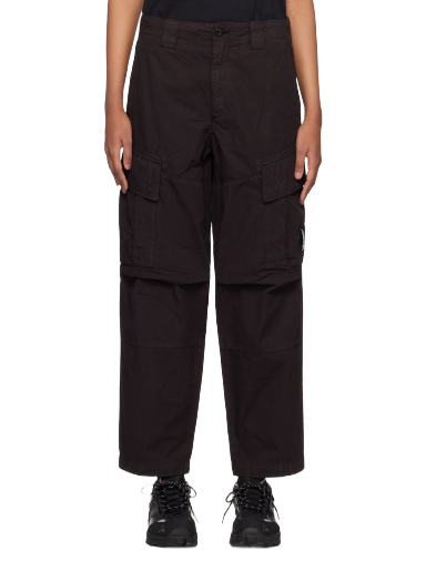 Cargo nohavice C.P. Company Lens Cargo Pants Čierna | 14CMPA115A-006475G