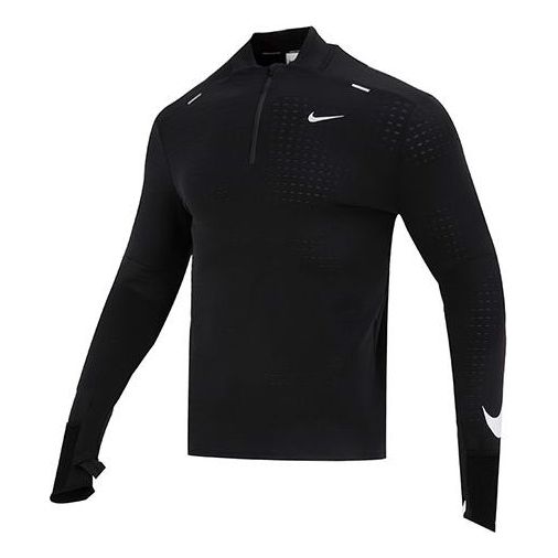 Dres Nike Element Repel Long Sleeve Running Shirt Čierna | FD4064-010