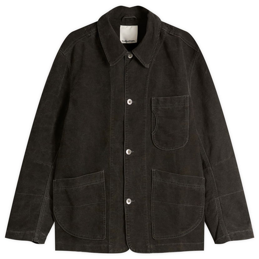 Bunda YMC Construction Jacket Čierna | Q5ZAB-01