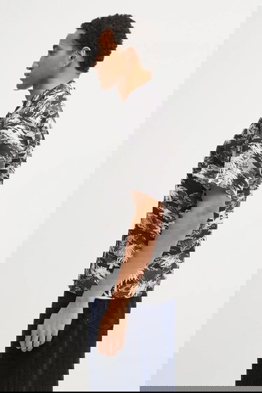 Košeľa BAPE Palm Tree Camo Open Collar Regular Shirt Rôznofarebný | 1L30132306, 1