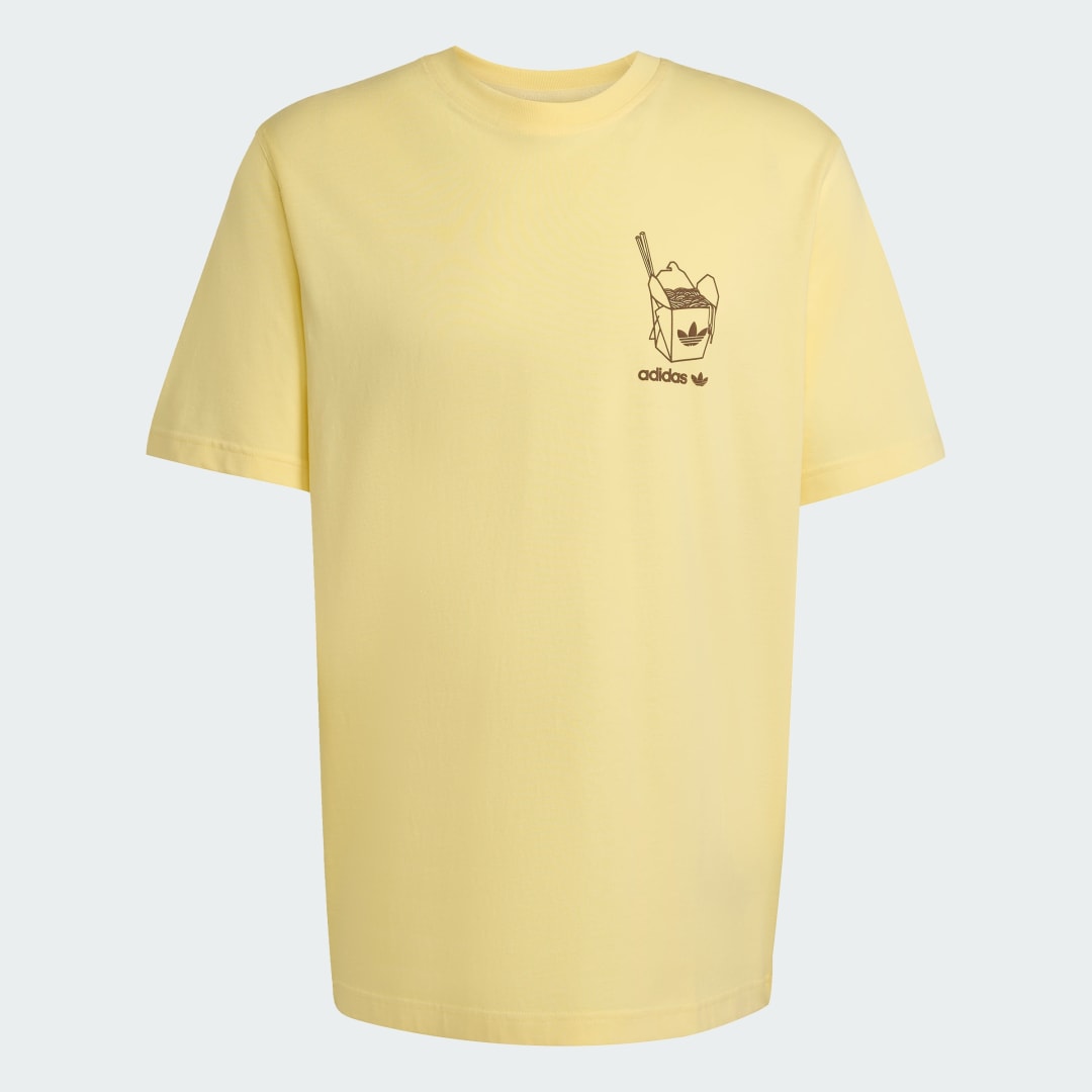 Tričko adidas Performance Loose Fit Graphic T-Shirt Žltá | KF2587, 0