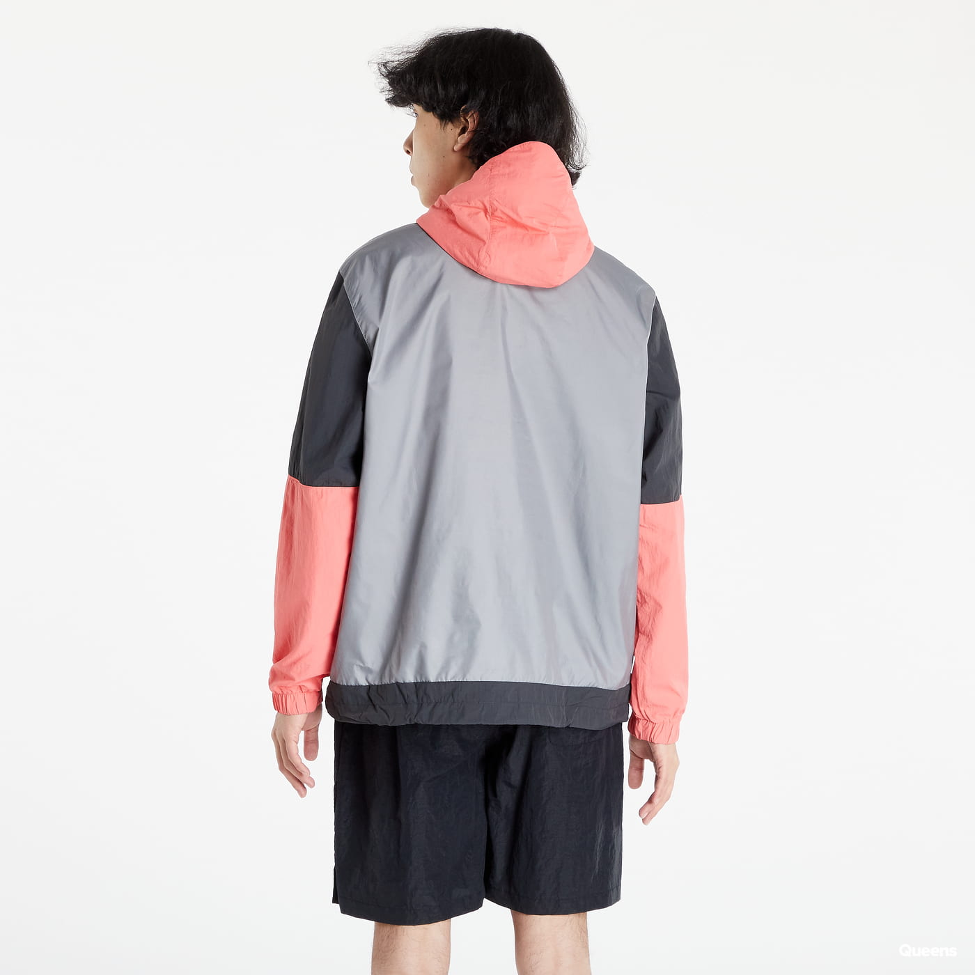 Vetrovka adidas Originals Adventure Blocked Windbreaker Šedá | HF4778, 1