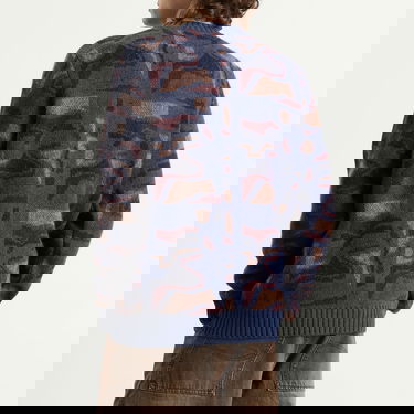 Sveter By Parra Repeat FTP Booster Knit Jumper Rôznofarebný | 54335-BLU, 3