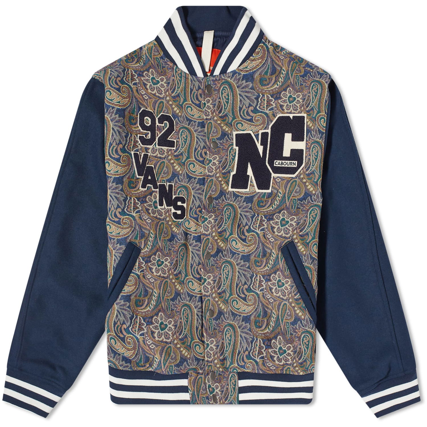 Bunda Vans Vault X Nigel Cabourn Letterman Multi Šedá | VN0A7SRQ4481, 0
