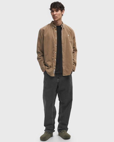 Košeľa Carhartt WIP Madison Long Sleeve Corduroy Shirt Béžová | I030580-1OY.XX, 2