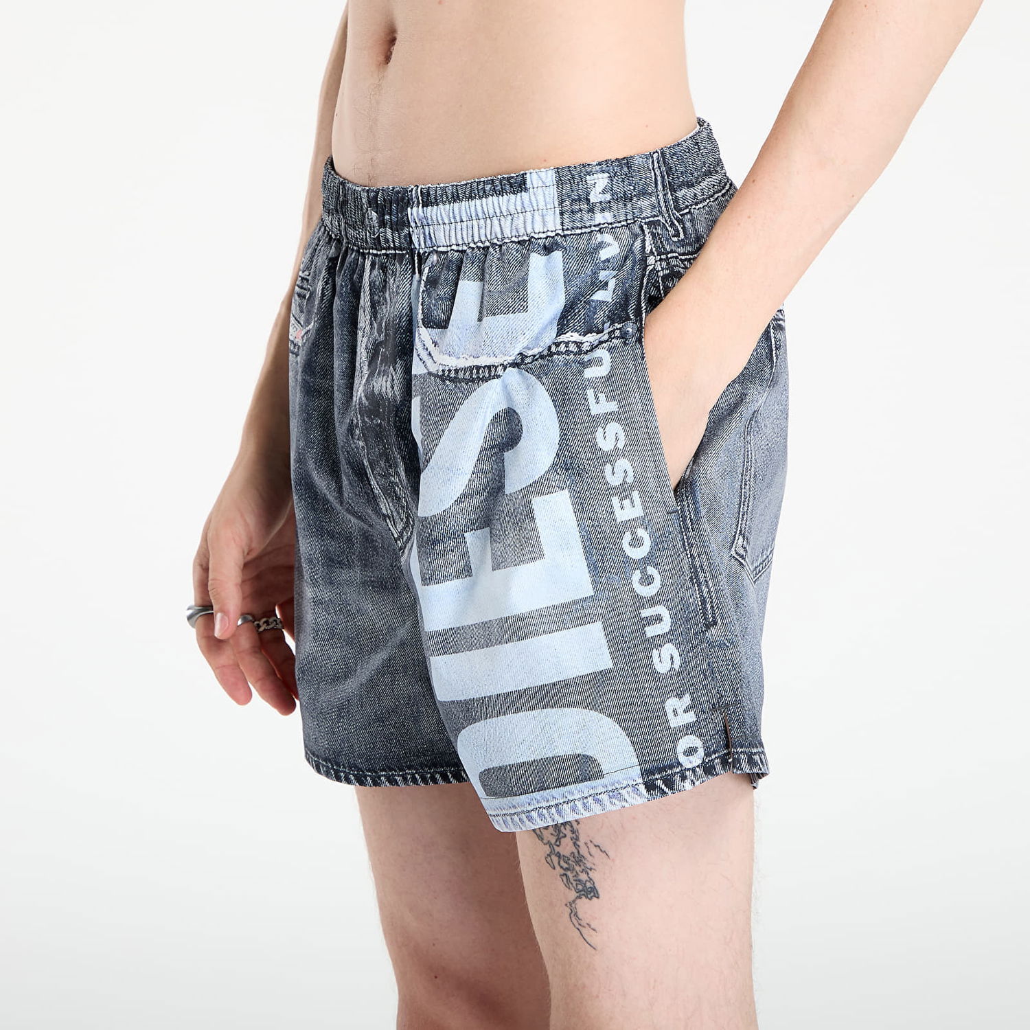 Boxerky Diesel Diesel Ken-37-Dnm Boxer Shorts Modrá | A18794_0WFCD E6863, 1