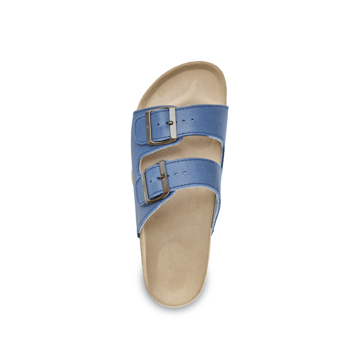 Tenisky a topánky Vasky Vasky Mary Cork Footbed Slides Modrá | S-5002-109-M, 1