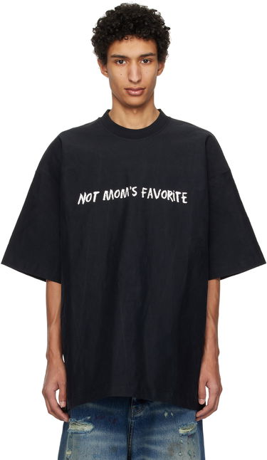 Tričko VETEMENTS Vetements 'Not Mom's Favorite' T-Shirt Čierna | UA66TR100B, 0