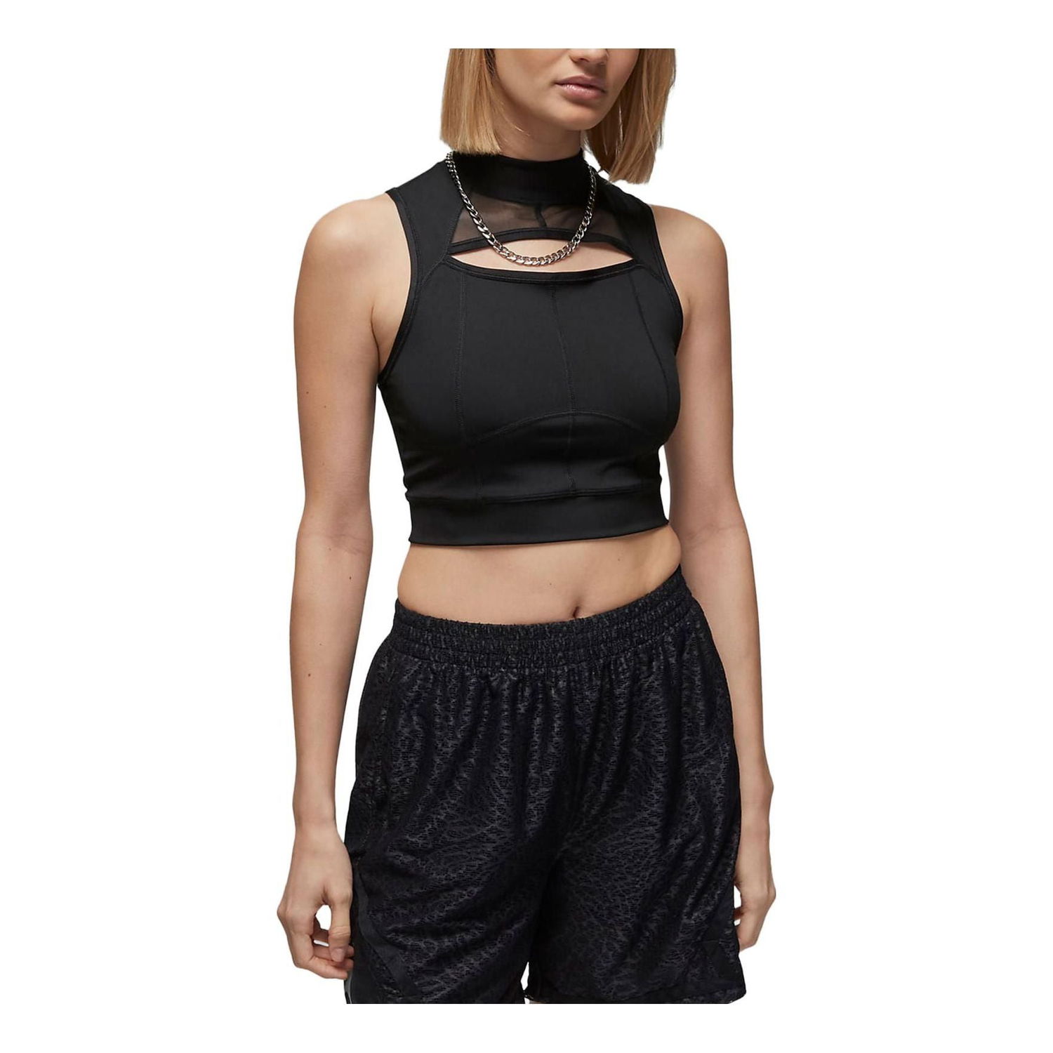 Crop Top Jordan Air Jordan Sport Crop Top Čierna | DZ3235-010, 0