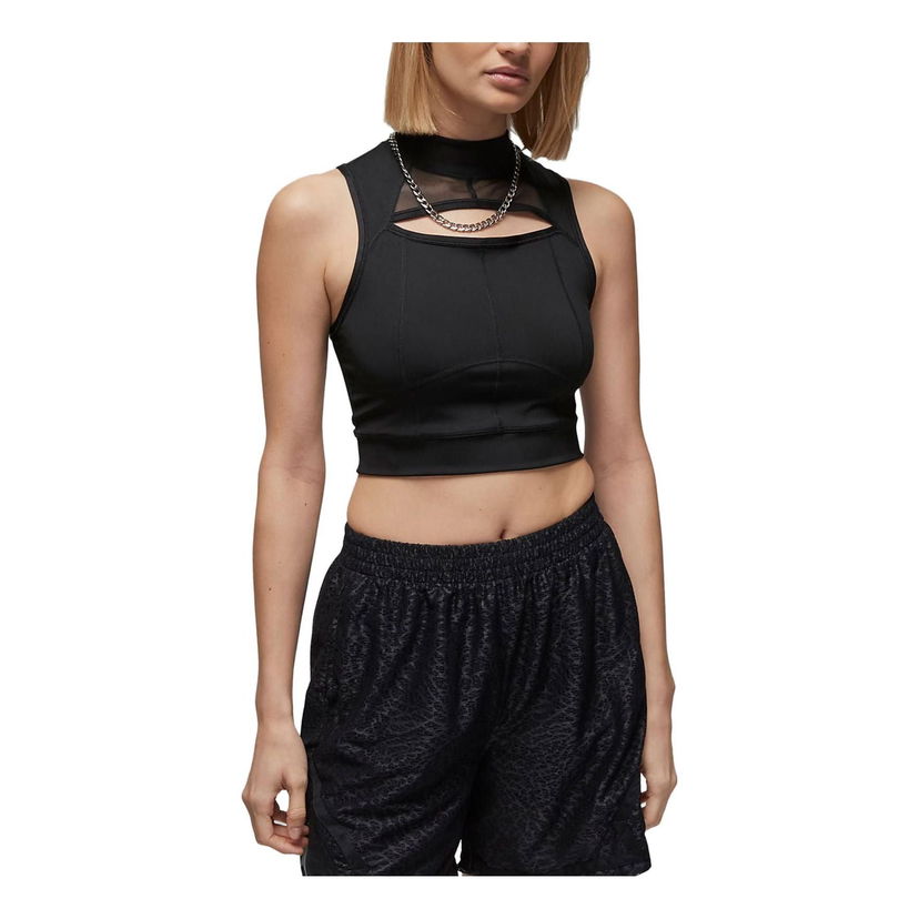 Crop Top Jordan Air Jordan Sport Crop Top Čierna | DZ3235-010