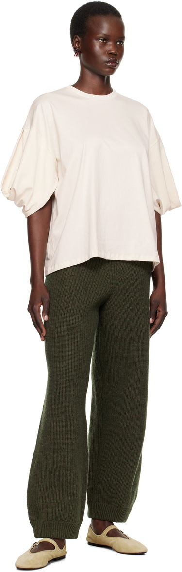 Tričko Baserange Baserange Harbour Puff Sleeve T-Shirt Béžová | TOHA-RC-SP25, 3
