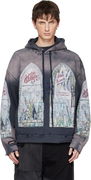 Motley Stained Glass Distressed Hoodie