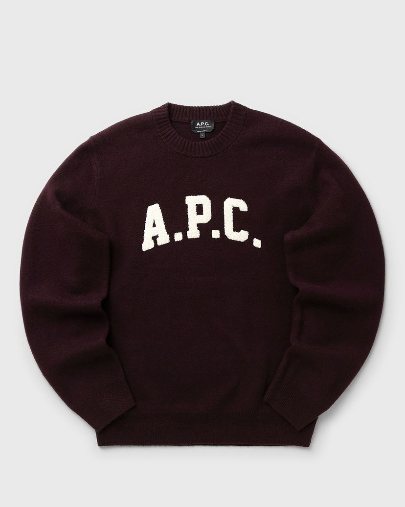 Sveter A.P.C. A.P.C. Jay Pullover Sweater Vínová | WVBDK-H23458-GAC