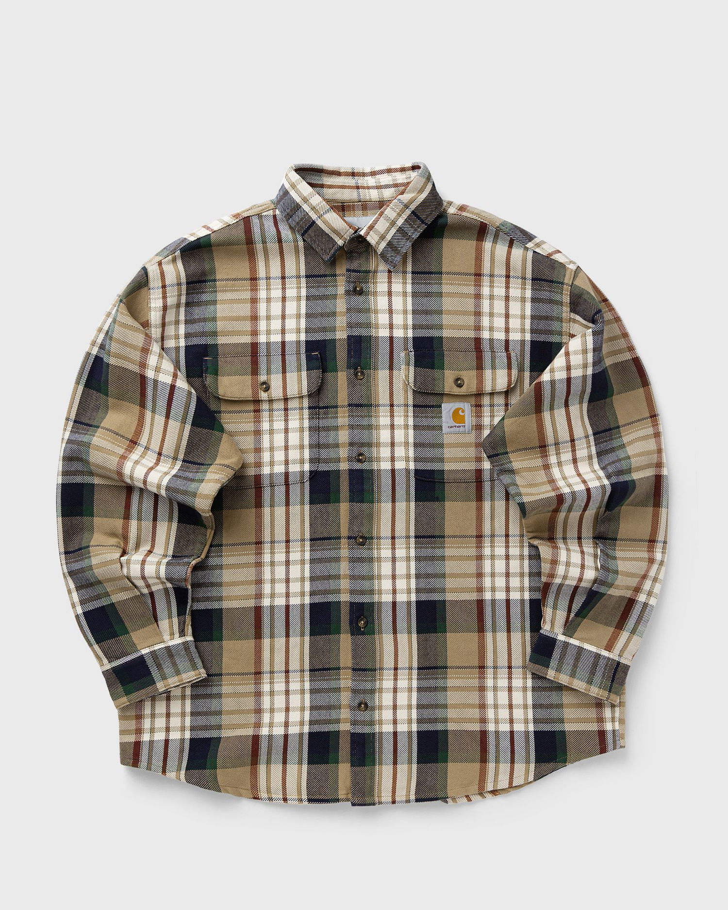 Košeľa Carhartt WIP Tamblyn Long Sleeve Shirt Béžová | I035332-34V.XX, 0