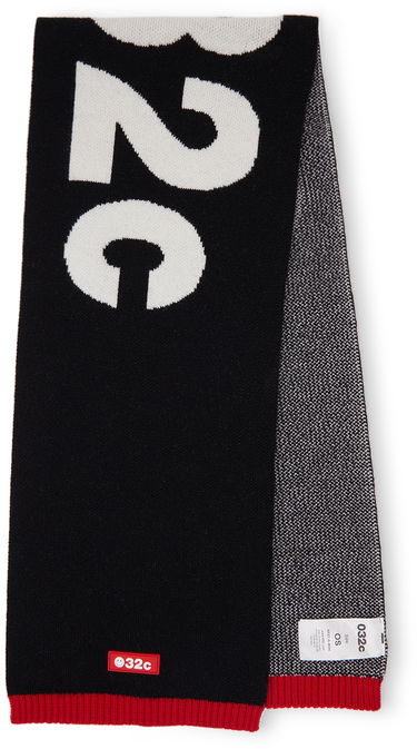 Šál 032C Exclusive Knit Scarf Čierna | SP21-A-4000 KNIT, 0