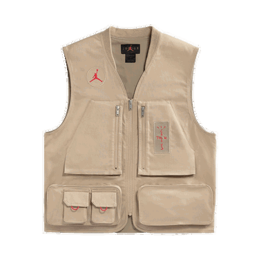 Vesta Cactus Jack by Travis Scott Jordan x Utility Vest Béžová | CW3169 201, 0