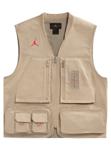 Vesta Cactus Jack by Travis Scott Jordan x Utility Vest Béžová | CW3169 201