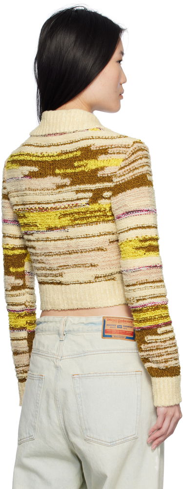 Sveter Moschino Moschino Jeans Cropped Pullover Polo Rôznofarebný | 251K10922, 2