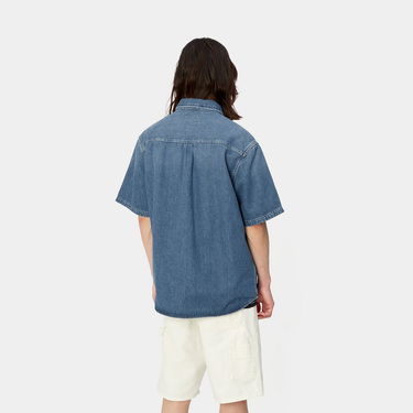 Košeľa Carhartt WIP S/S Ody Shirt Modrá | I033347_01_4L, 3