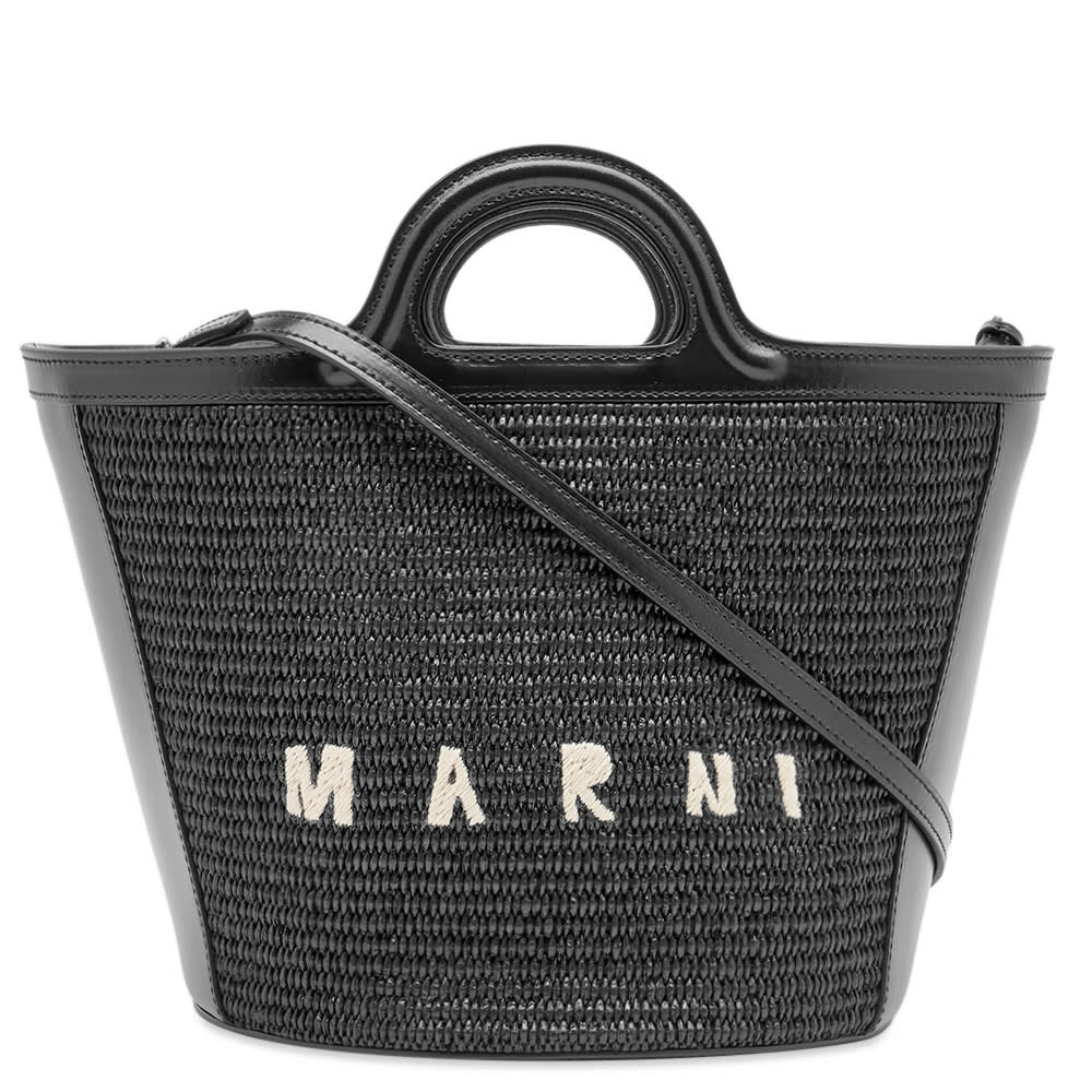 Kabelka Marni Small Tropcialia Logo Bag Čierna | BMMP0068Q0-P3860-00N99, 0