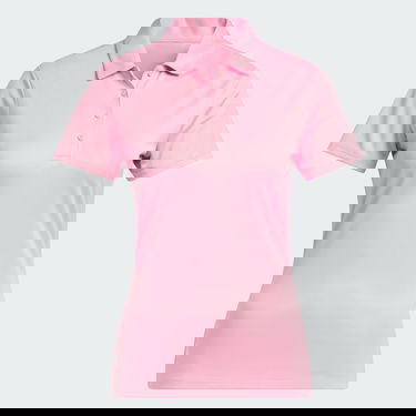 Polo tričko adidas Performance Solid Performance Short Sleeve Polo Shirt Ružová | IN9921, 4