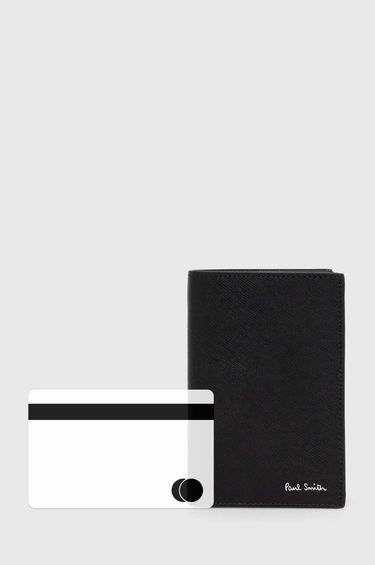 Peňaženka Paul Smith Paul Smith Leather Billfold Wallet Čierna | M1A.4774.NMISTR, 4