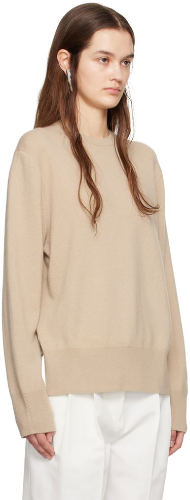 Sveter TOTEME Crewneck Relaxed-Fit Sweater Béžová | 242-WRT1734-YA0016, 1