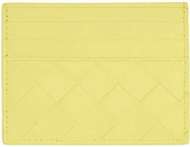 Peňaženka Bottega Veneta Intreccio Card Holder Béžová | 651401 VCQC4, 1