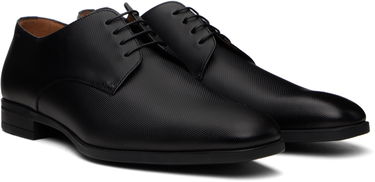 Oblečenie BOSS BOSS Structured Leather Derbys Čierna | 50499843, 3