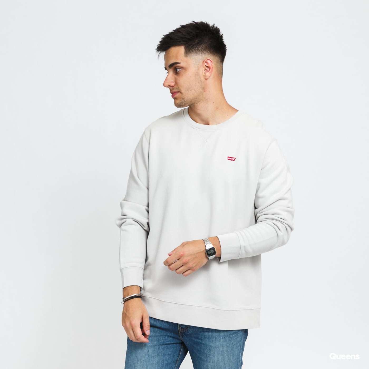 Mikina Levi's New Original Crew Biela | 35909-0013, 0
