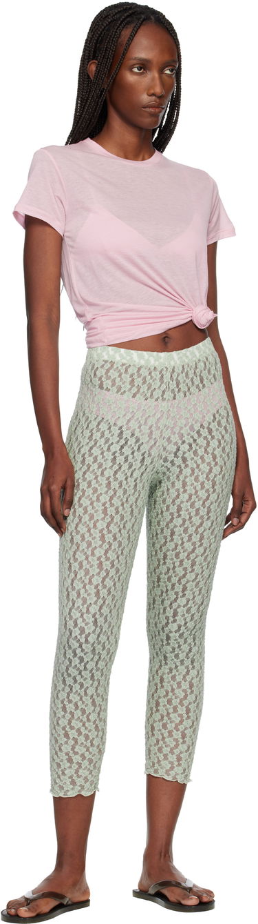 Legíny Baserange Serra Lace Leggings Zelené | PASEL-LA-WI25, 3