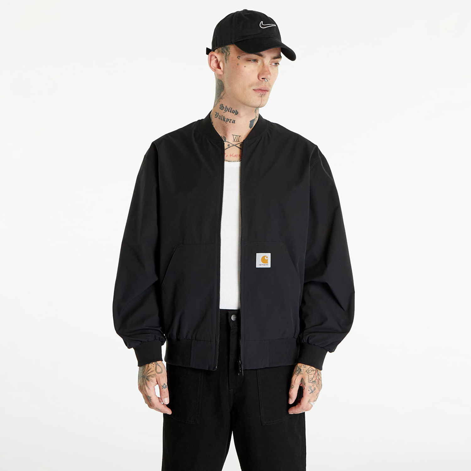 Bomber bunda Carhartt WIP Active Bomber Black Čierna | I032150.89XX, 0