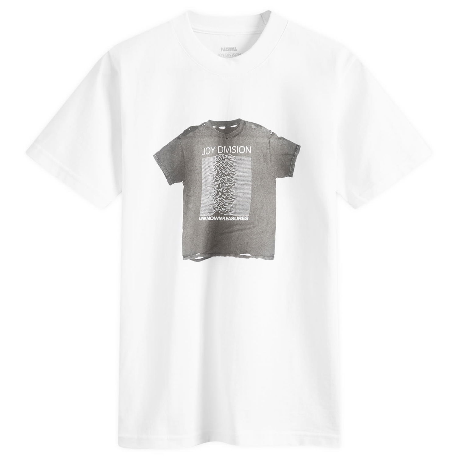 Tričko Pleasures Broken In Biela | P24JD016-WHT, 0