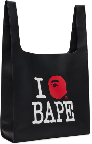 Tote bag BAPE A Bathing Ape 'I Love BAPE' Tote Bag Čierna | 001BAK802001L, 1