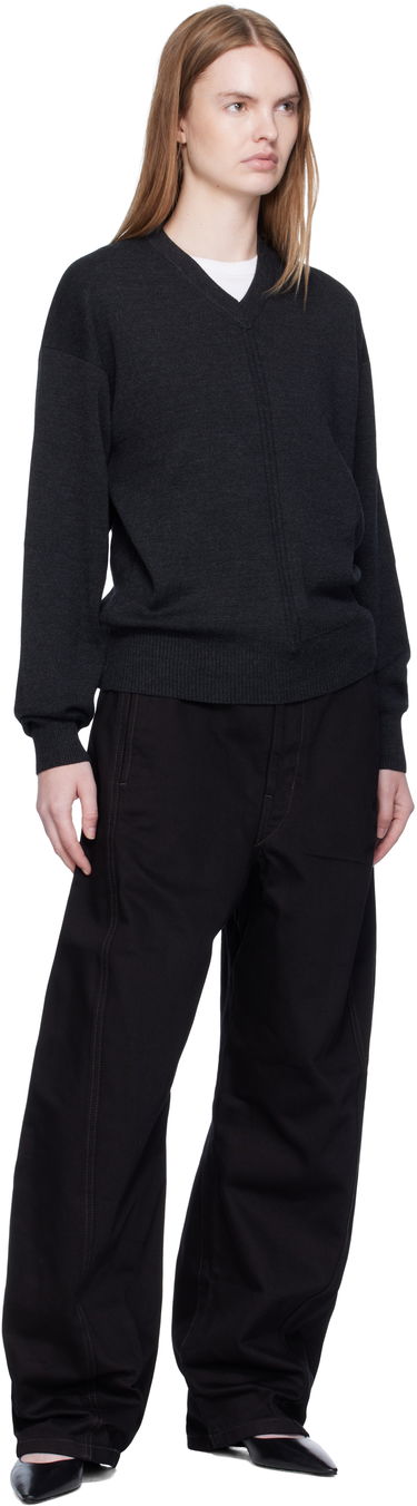 Džínsy LEMAIRE Lemaire Twisted Belted Jeans Čierna | PA326 LD1055, 3