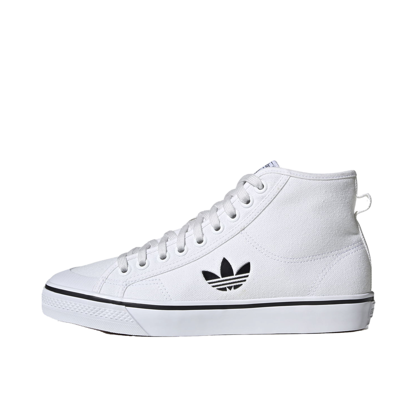 Tenisky a topánky adidas Originals Nizza Hi Cloud White Black Biela | FW8351