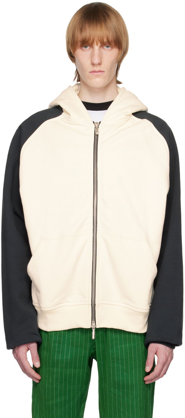 Mikina Rhude Rhude 'Rhude Boys' Zip-Up Hoodie Béžová | RHSS23HO23826057, 0