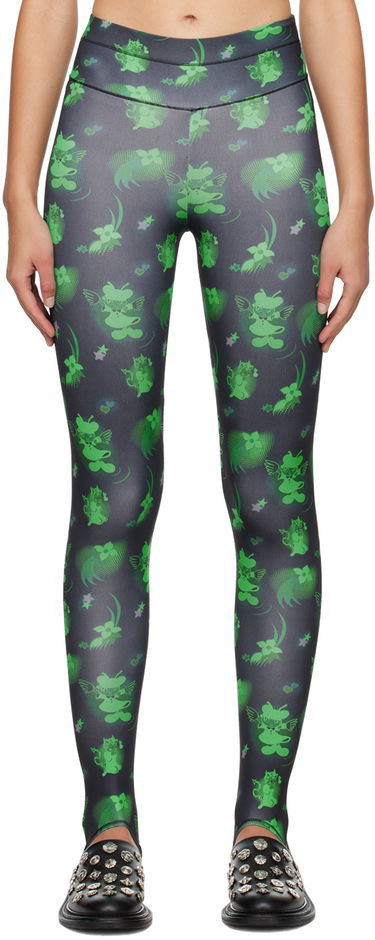 Legíny Chopova Lowena Cartoon Print Leggings Zelené | 4093, 0