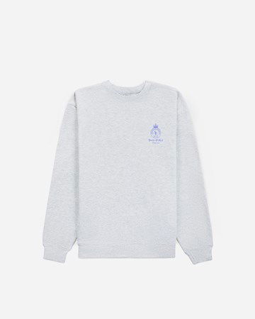 Mikina Sporty & Rich Crown Crewneck Šedá | CR431HG, 0