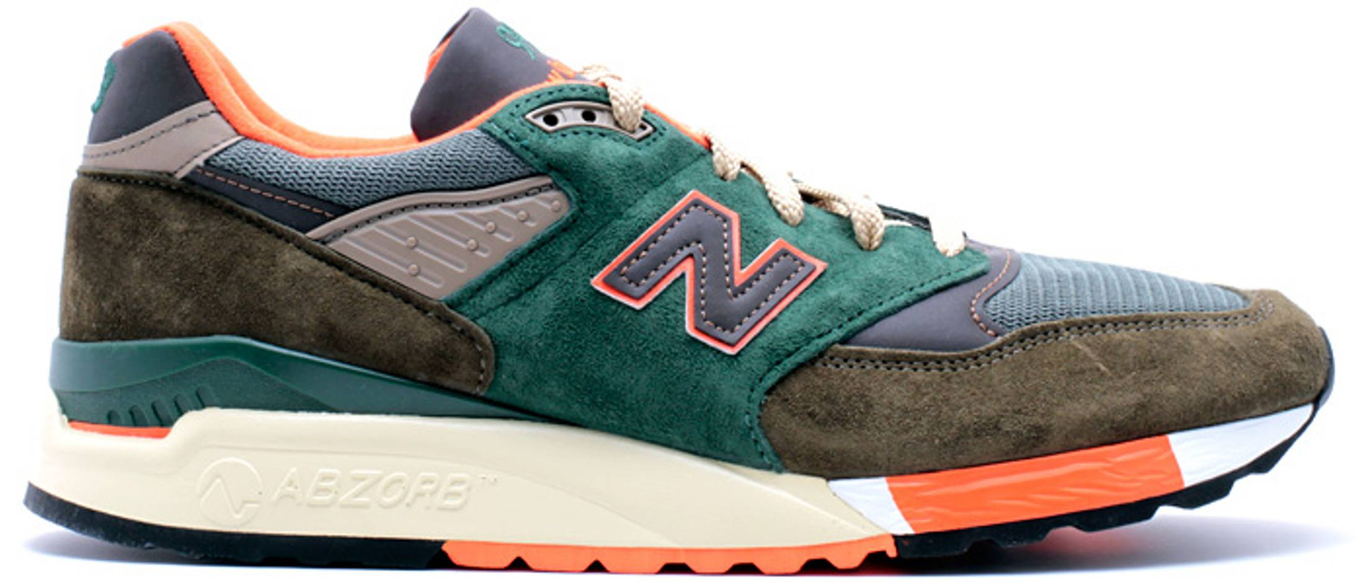 Tenisky a topánky New Balance J. Crew x 998 "Concrete Jungle" Zelené | M998JC4, 0
