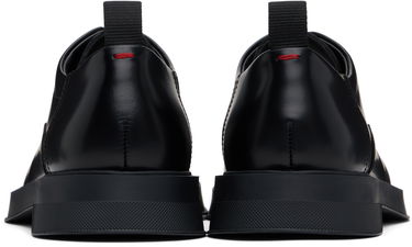 Tenisky a topánky BOSS Hugo Brush-Off Leather Derbys Čierna | 50541841, 1