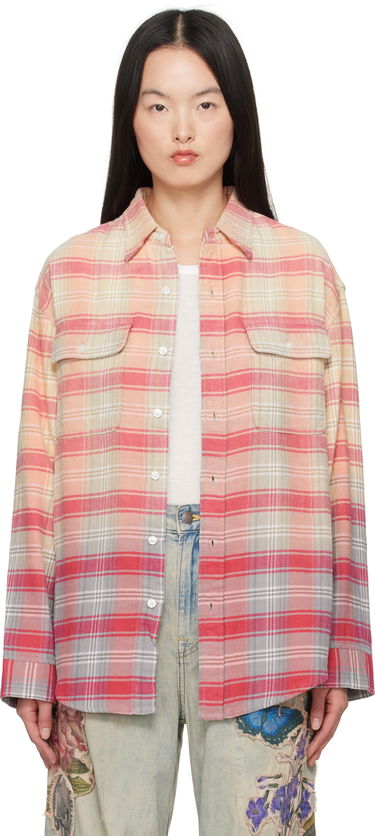 Košeľa R13 R13 Relaxed Plaid Work Shirt Rôznofarebný | R13WR266-R506B, 0