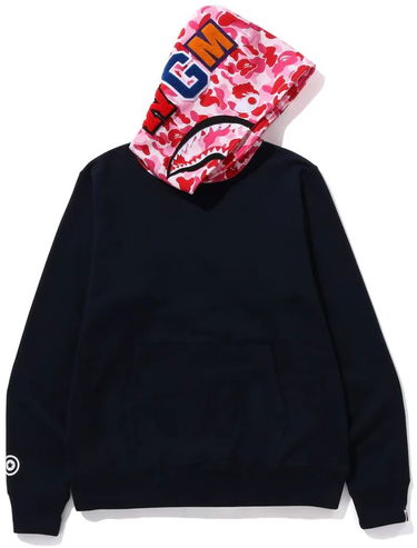 Mikina BAPE ABC Camo Shark Pullover Hoodie Navy Velikost: S Čierna | 0ZXSWM114006L-NVY, 0
