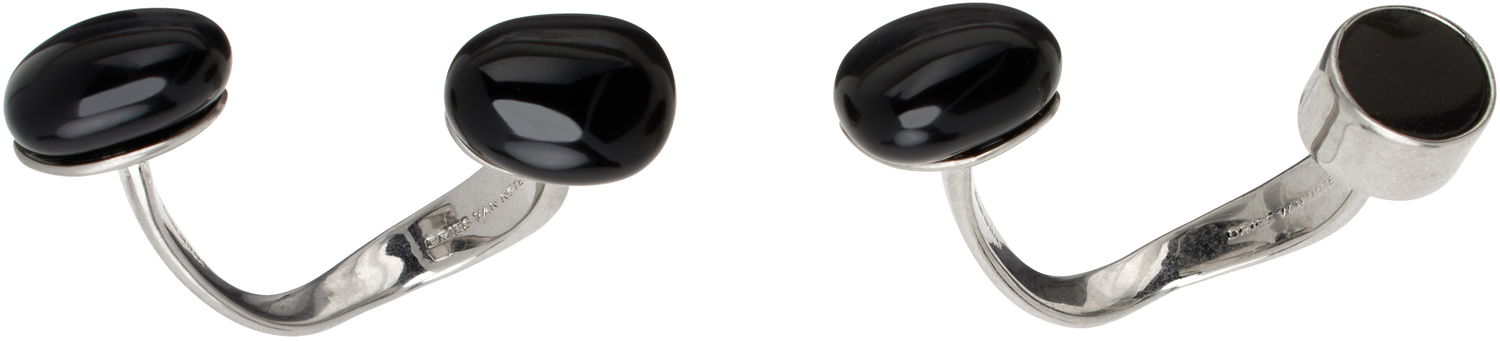Šperky Dries Van Noten Dries Van Noten Open Ring Set Čierna | 251-028214-092, 0